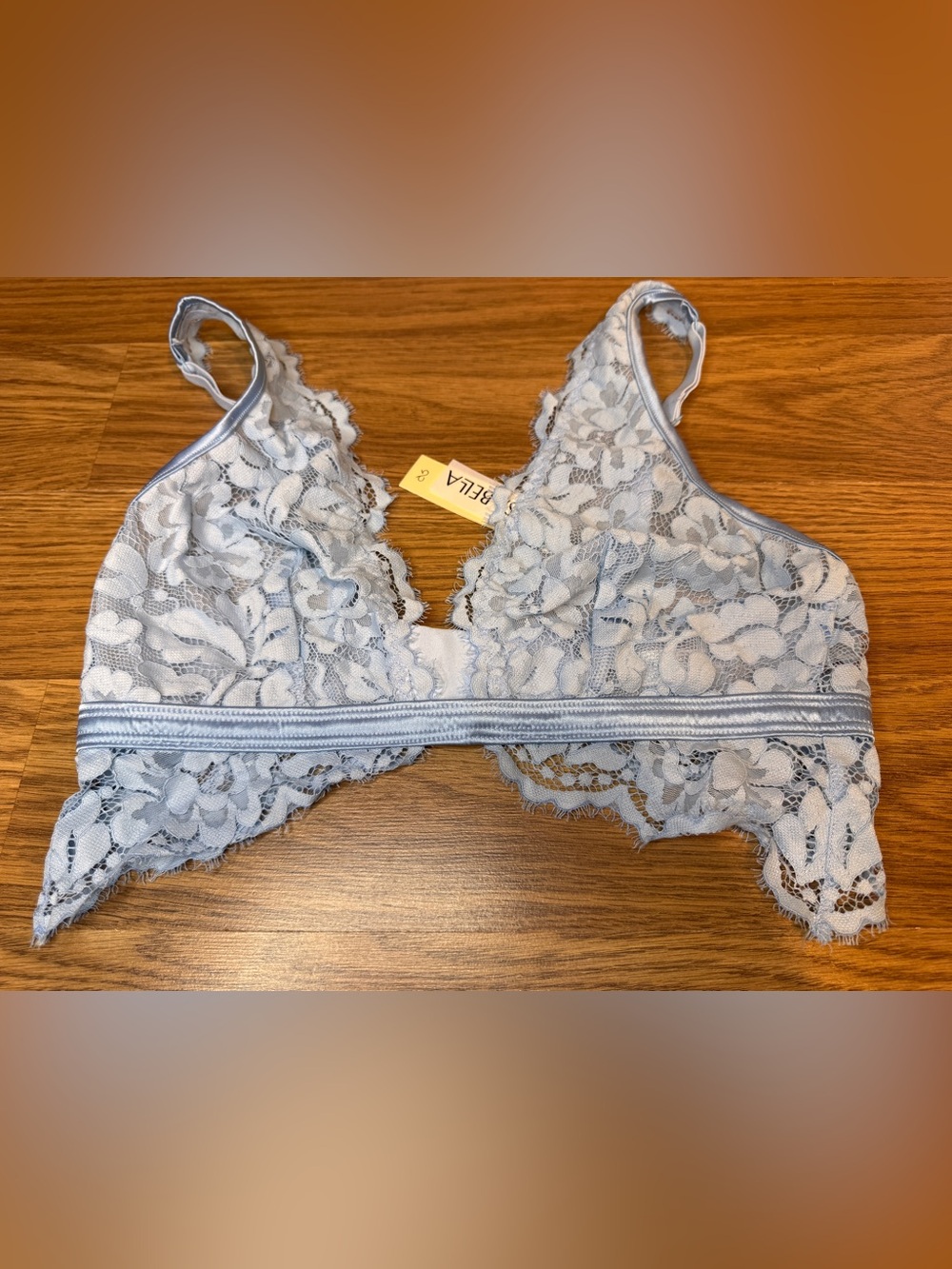 Cosabella Magnolia Bralette Aasmani Blue Womens Reg Medium NWT